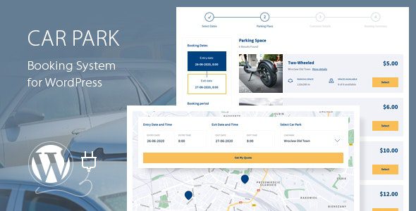 car park booking system for wordpress 2 5 1