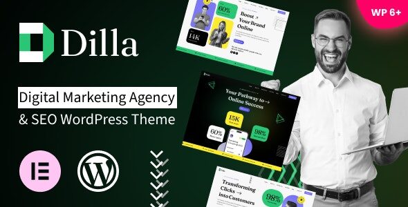 dilla 1 0 digital marketing agency seo wordpress theme