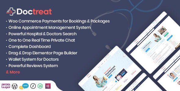 doctreat 1 6 1 hospitals and doctors directory wordpress listing theme 1