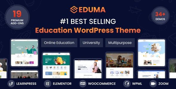 eduma 5 4 1 nulled education wordpress theme 1