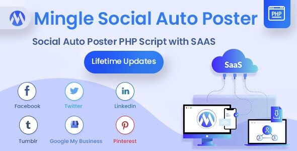mingle saas 5 2 0 nulled social auto poster scheduler php script