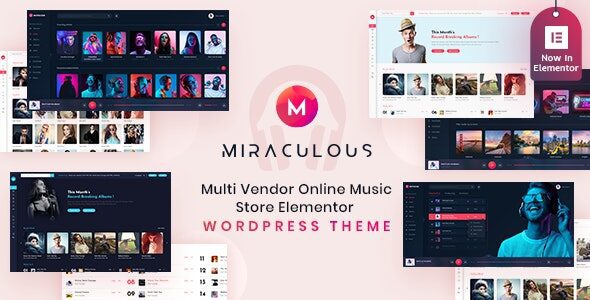 miraculous 2 0 4 multi vendor online music store elementor wordpress theme