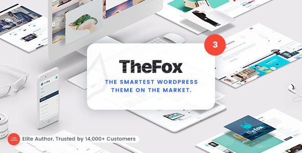 thefox 3 9 42 nulled responsive multi purpose wordpress theme