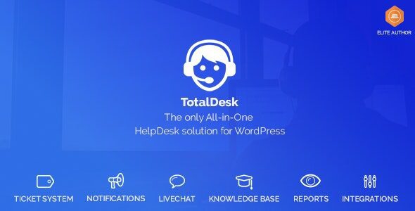 totaldesk 1 7 30 helpdesk live chat knowledge base ticket system