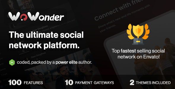 wowonder 4 0 1 nulled the ultimate php social network 1