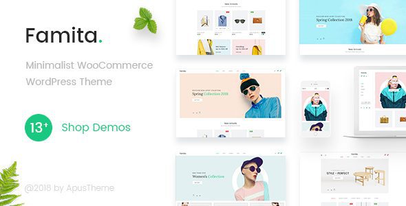 famita 1 38 minimalist woocommerce wordpress theme