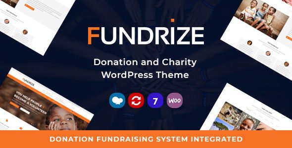 fundrize 1 34 responsive donation charity wordpress theme