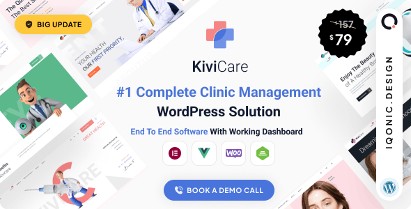 kivicare 2 2 2 medical clinic patient management wordpress solution
