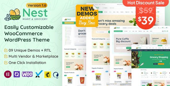 nest 1 6 0 grocery store woocommerce wordpress theme