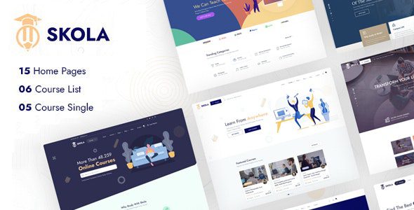 skola 1 0 25 lms online courses wordpress theme