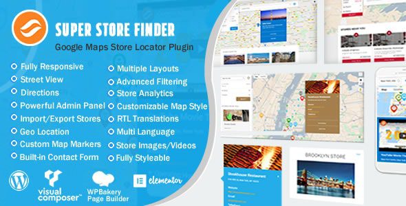 super store finder for wordpress google maps store locator 6 9 1