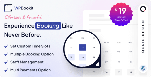 wpbookit 1 4 2 appointment booking wordpress plugin