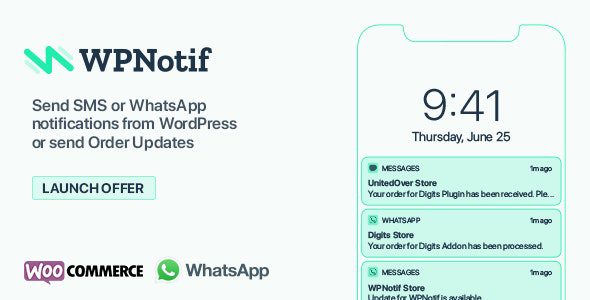 wpnotif 2 8 4 3 nulled wordpress sms whatsapp message notifications