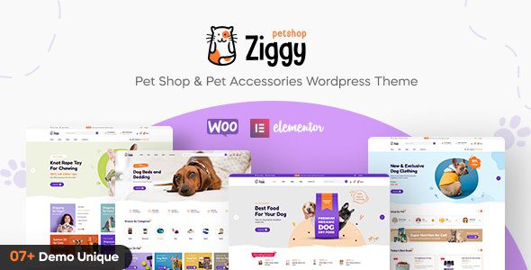 ziggy 1 2 5 pet shop wordpress theme